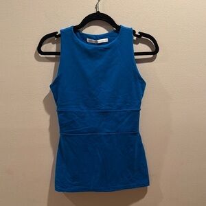 NWT Susana Monaco Blue Sleeveless Top